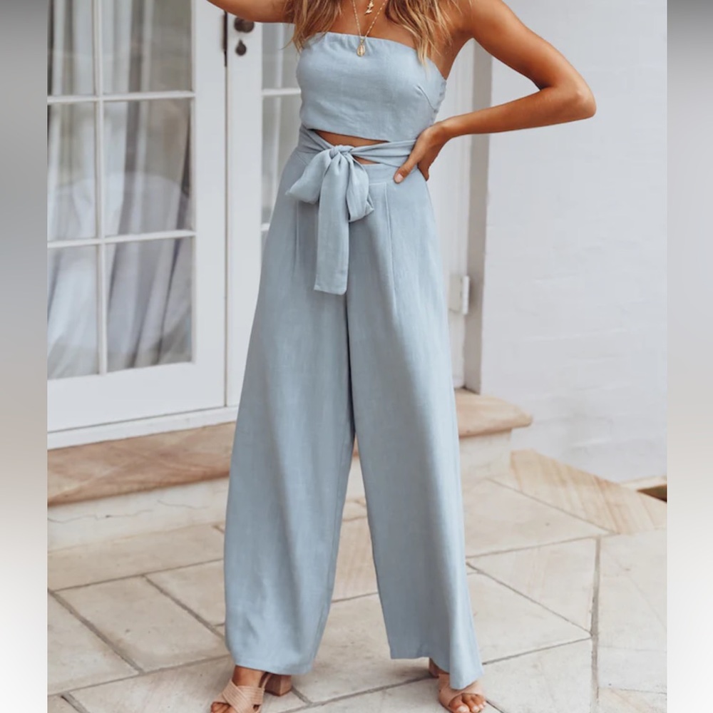 Pop Records jumpsuit Olive Green from Hello Molly. Never Worn.